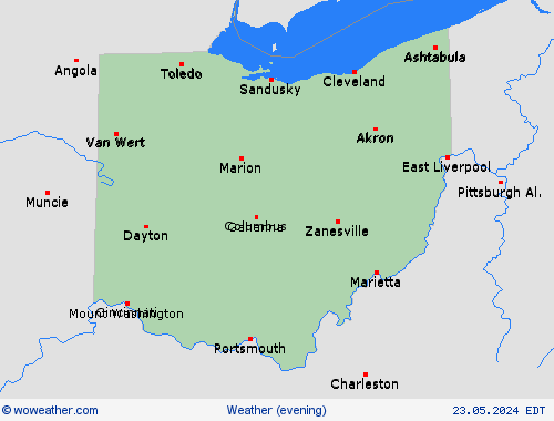 overview  USA Forecast maps