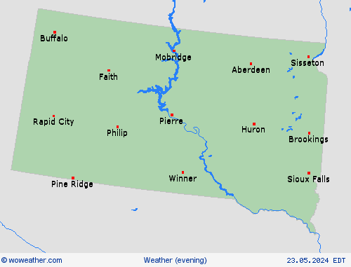 overview  USA Forecast maps