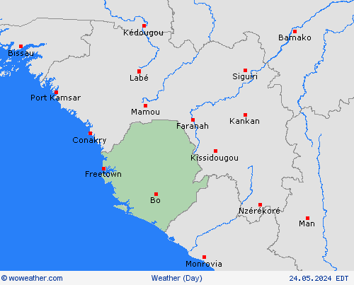 overview Sierra Leone Africa Forecast maps