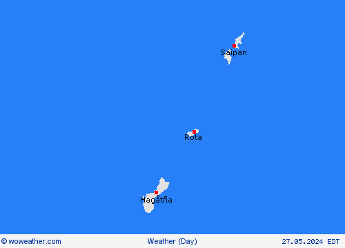 overview Marianen Oceania Forecast maps