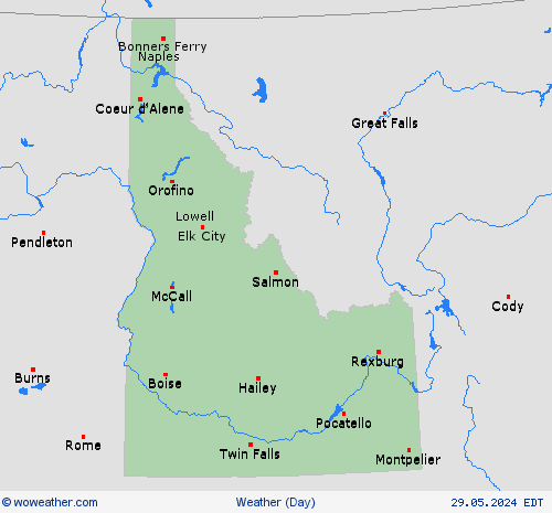 overview  USA Forecast maps