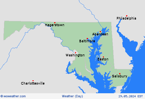 overview  USA Forecast maps