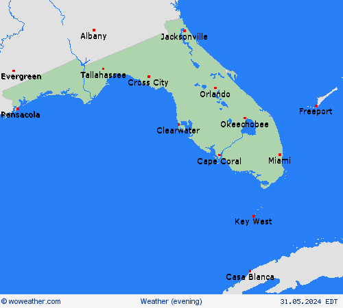 overview  USA Forecast maps