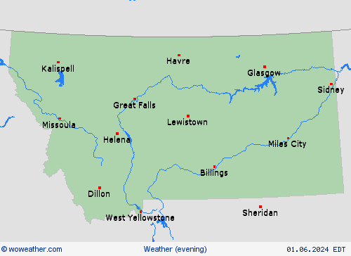 overview  USA Forecast maps