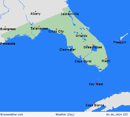 overview  USA Forecast maps