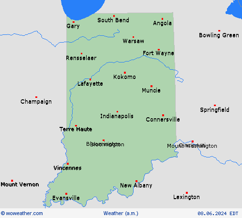 overview  USA Forecast maps