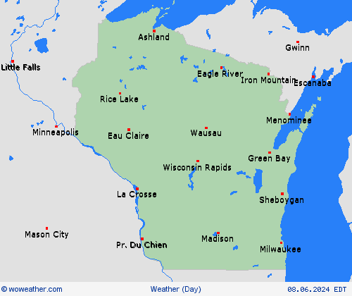 overview  USA Forecast maps