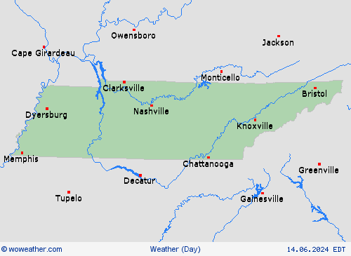 overview  USA Forecast maps