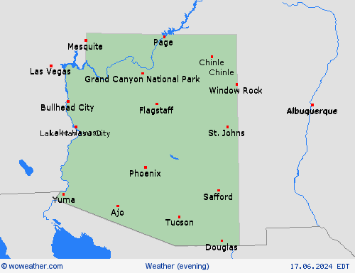 overview  North America Forecast maps