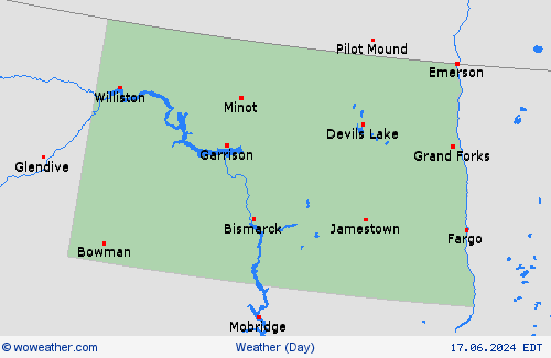 overview  USA Forecast maps