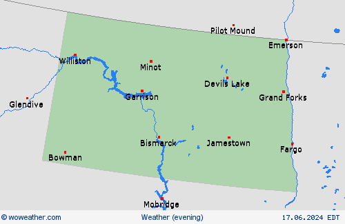 overview  USA Forecast maps