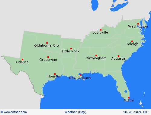 overview  USA Forecast maps