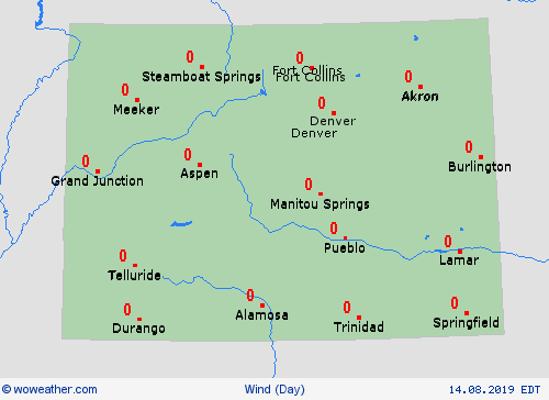 wind  USA Forecast maps