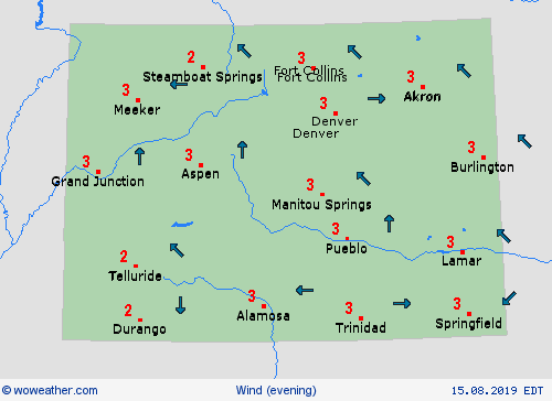 wind  USA Forecast maps