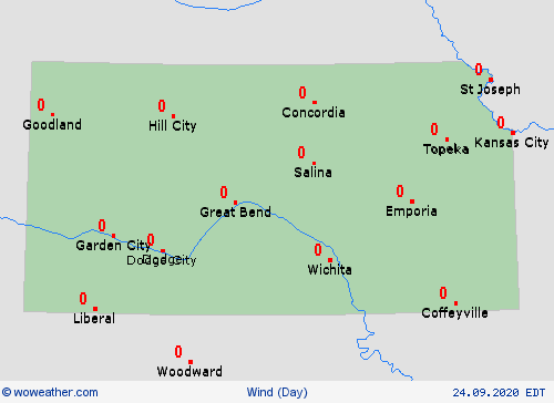 wind  USA Forecast maps