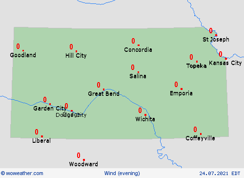 wind  USA Forecast maps