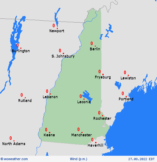 wind  USA Forecast maps