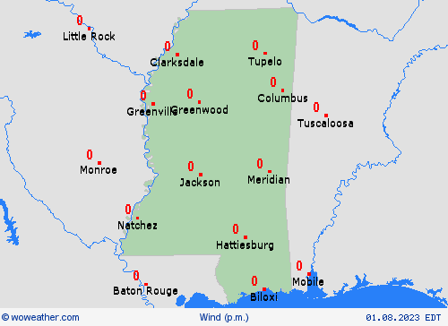 wind  USA Forecast maps