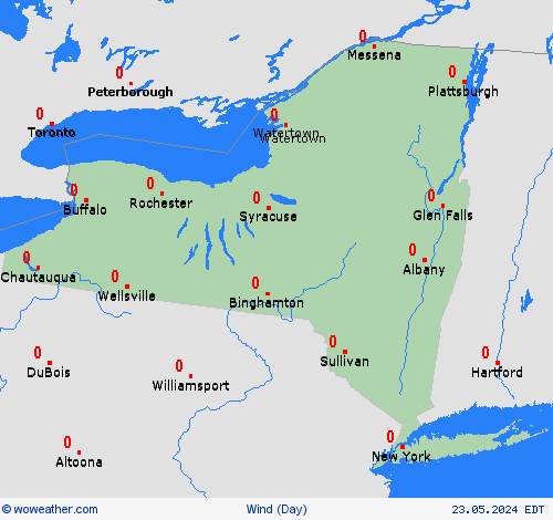 wind  USA Forecast maps