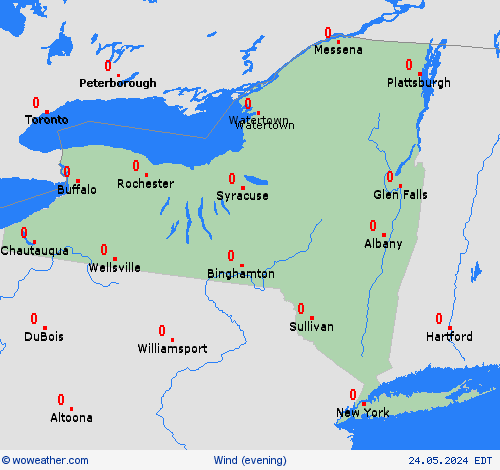 wind  USA Forecast maps