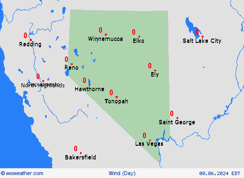 wind  USA Forecast maps