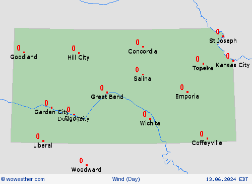 wind  USA Forecast maps