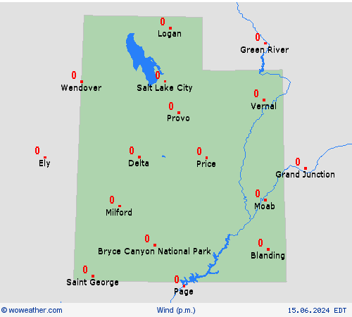 wind  USA Forecast maps